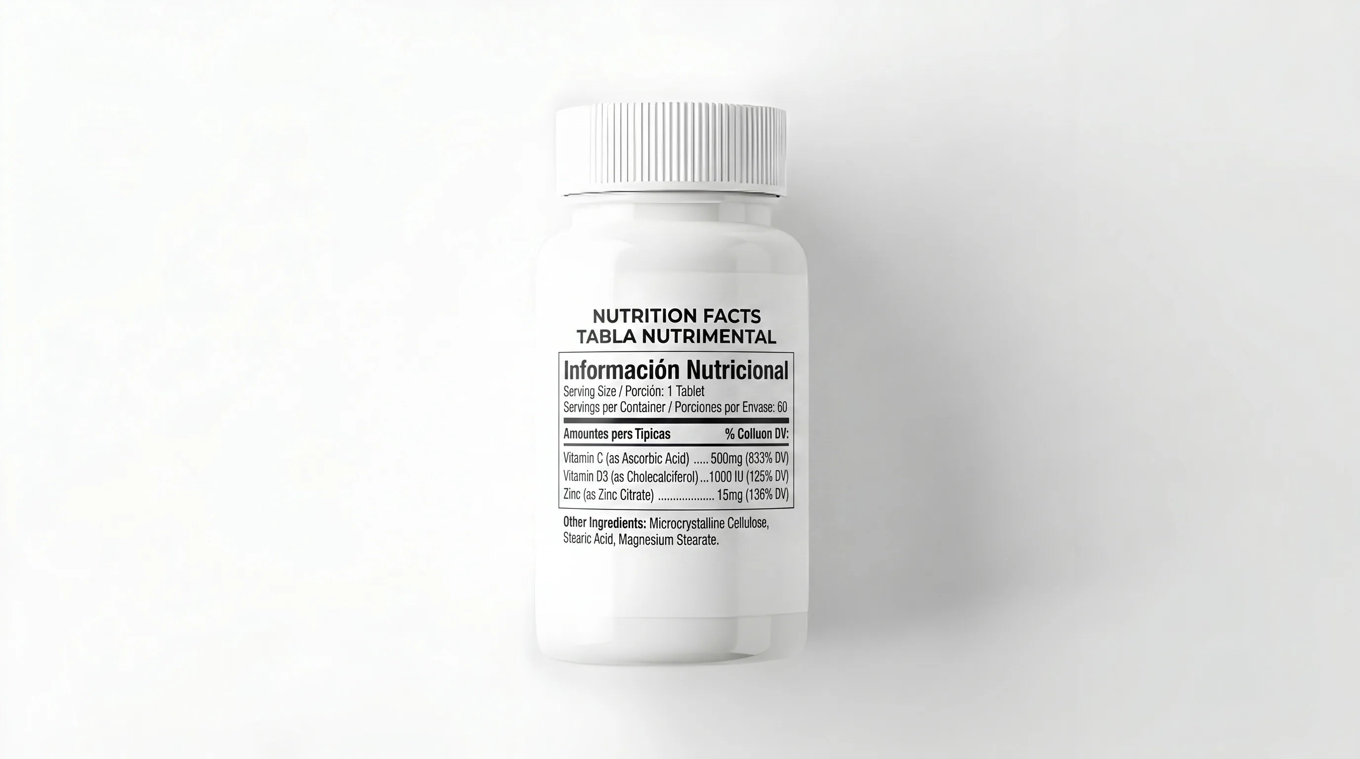 Tablas Nutricionales